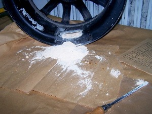 Преко осам килограма хероина у аутомобилским фелнама