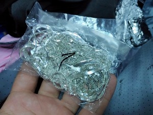 У постави кофера готово килограм и по сребра