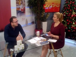 Празнична атмосфера на прелазу Батровци у емисији ''Јутро са Сањом''