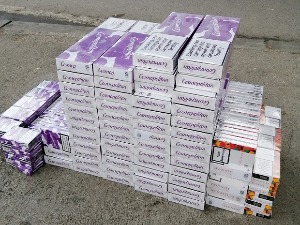 На Рудници заплењене кријумчарене цигарете