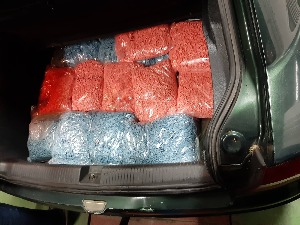 Ауто пун дроге откривен на Градини