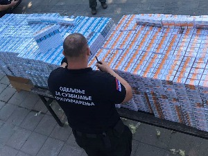 На западу Србије заплењено 1800 боксова цигарета
