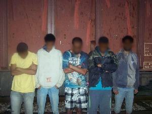 Емигранти из Сирије откривени у возу