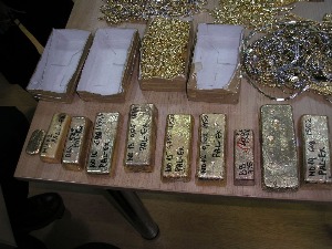 Рекордна заплена злата на Прешеву