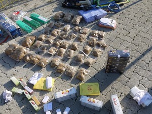 Заплењени резани дуван и налепнице за цигарете