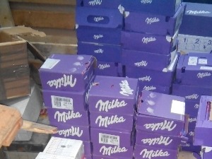 Спречено кријумчарење преко 80 килограма чоколаде