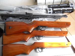 Ваздушне пушке и оптички нишани на Хоргошу