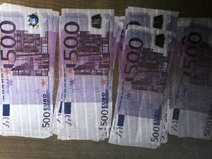 Спаковали у руксак 65.000 евра