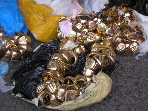 Заплењено 19 килограма злата на Прешеву